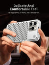 Aromatherapy Aluminum Metal Case For iPhone 15 Plus 14 13 12 Pro Max Heat Dissipation Full Shockproof Auto Popup Fragrance Cover