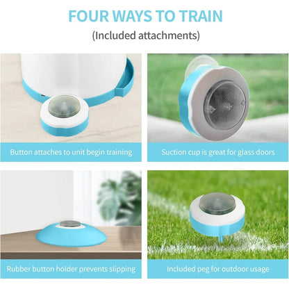 Automatic Treat Dispenser with Remote Button, Puzzle Memory Training Activity Toy- IQ Training Feeder, Pet Automatic Feeders