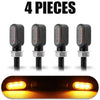8mm Mini led Motorcycle Turn signal Light lamp Indicators Blinker clignotant moto led for honda yamaha kawasaki cafe racer 12V