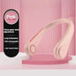 2025 Long endur New Mini Neck Mounted Fan Portable Bladeless Neck Rechargeable Air Cooler 3 Speed Mini Summer Sports Fan Outdoor