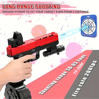Beads Blaster, Guns Toy With Big Drum, Manual & Automatic Burst Dual Mode With Linked Effects, More powerful, For Shooting Team
