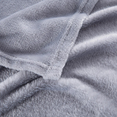 Flannel Nap Blankets Soft Plaid for Home Sofa 200x230 Plush Bedsheet Solid Color Summer Blanket Single Size