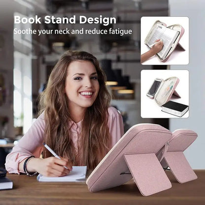 Large Bible Cover Travel Files Card Folder Holder Tool Case Handbag Storage Bag Tickets File Organizer Easy Gripping To Hold