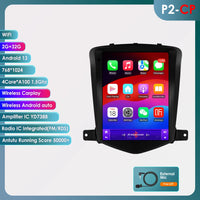 9.7"7862 Android 13 Car radio for Chevrolet Cruze J300 2008-2012 Tesla style Multimedia Video player 4G Carplay GPS navi Stereo