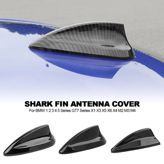 Real Carbon Fiber Car Antenna Cover Shark Fin For BMW E90 E92 F20 F30 F10 F34 G30 G20 F15 F16 F21 F45 G30 G20 X4 X5 X6