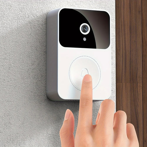 Video Doorbell, Doorbell Camera Wireless Use Two-Way Talk, Wi-Fi, HD, Night Vision, App Remote Control, Easy Installation