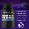 Night Time Fat Burner Supplement To Reduce Belly Fat - Helps Metabolic Cleansing, Sleep Aid Appetite Suppressant & Fat Burner