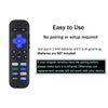 Universal Remote Control for Roku Series TV NETFLIX HD XD XS Streaming Player with Vudu Pandora Youtube Keys Infrared Controller EzBuyCo