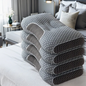 Massage Neck Pillow Soft Adjustable Ergonomic Knitted Orthopedic Contour Support Pillow