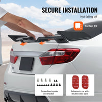 VEVOR GT Wing Car Spoiler Spoiler Compatible with 2018-2023 Camry High Strength ABS Material Baking Paint Car Rear Spoiler Wing