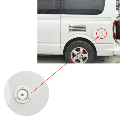 Inlet Filter Lockable Gravity Water Inlet Filler Dustproof RV Parts Filler Neck RV Boat Camper Trailer White Caravan Accessories
