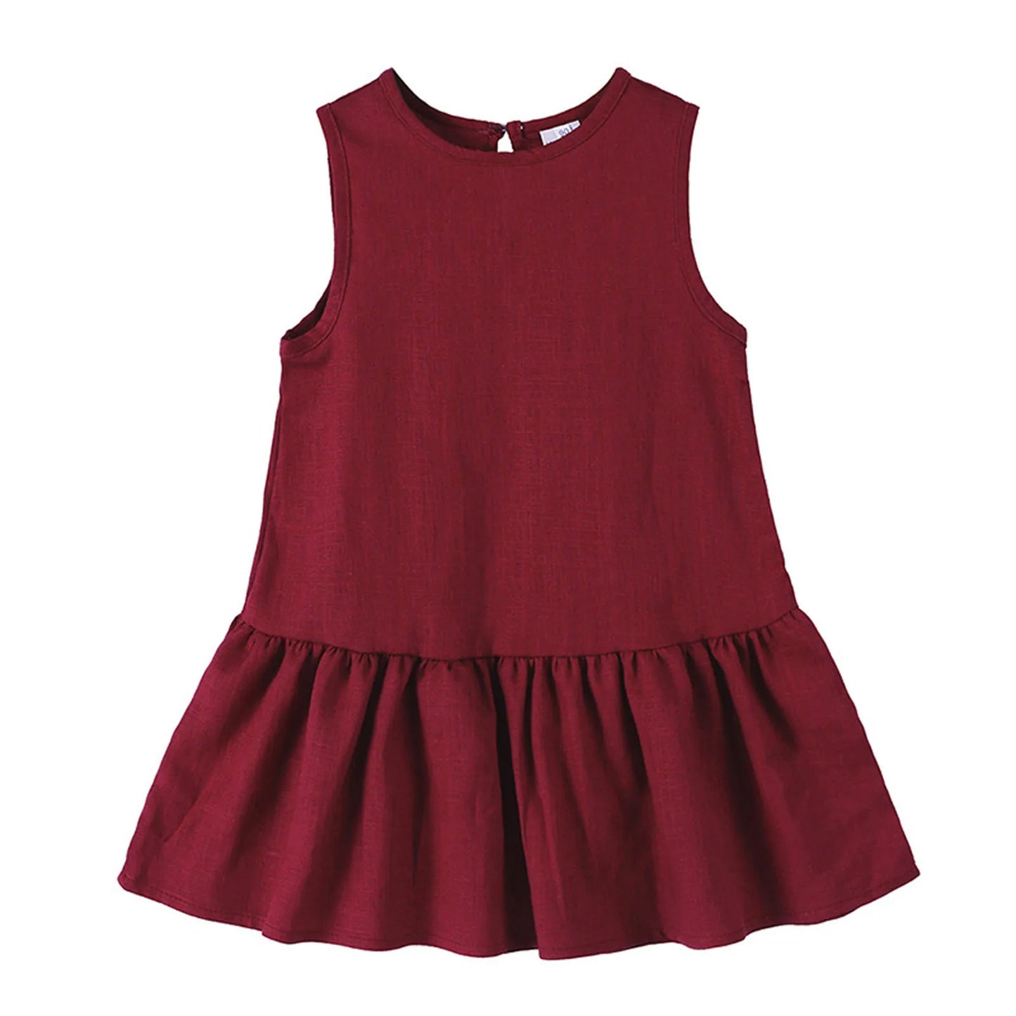 Kids Toddler Baby Girls Spring Summer Solid Sleeveless Princess Dress Clothes Christmas Dresses for Baby Girls 9 Months