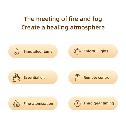 Bedroom Desktop Simulation Electric Fireplaces Home Home Decoration Ornaments with Atmosphere Light Creative Office Decorations