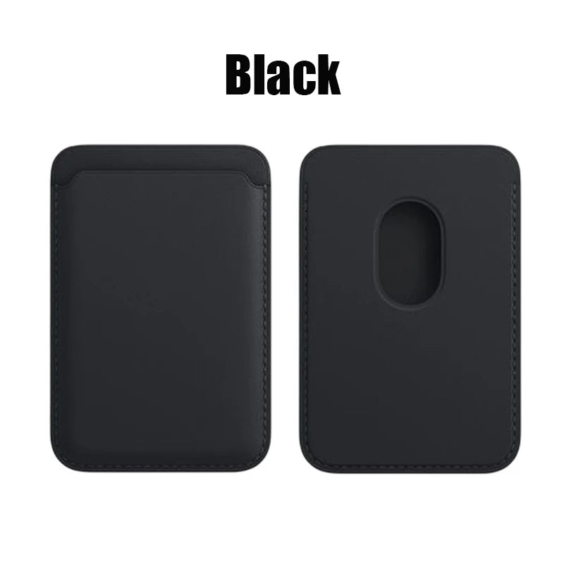 Шкіряний чохол-гаманець для iPhone 15 Pro Max Magsafe Wallet Leather Compatible For iPhone 14 13 12 Holder Card with MagSafe Magnet