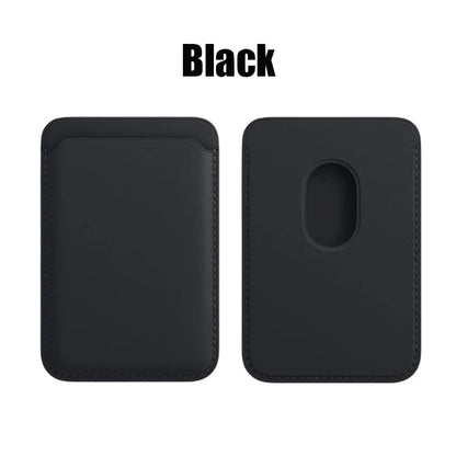 Шкіряний чохол-гаманець для iPhone 15 Pro Max Magsafe Wallet Leather Compatible For iPhone 14 13 12 Holder Card with MagSafe Magnet