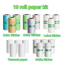 Dolewa D5 Inkless Printing Machine Thermal Printer Label Maker 12-57mm Adjustable Sticker Printer for Code Tag Journal