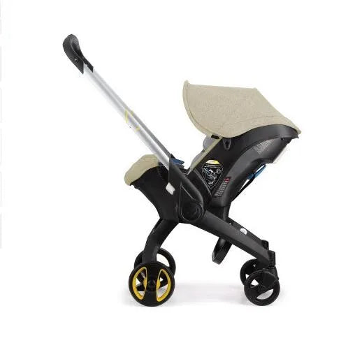 Baby Stroller 4 in 1 With Car Seat Baby Bassinet High Landscope Folding Baby Carriage Prams For Newborns  Strollers 3 in 1