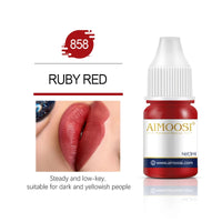 Tattoo Ink Nano Pigment Milkly Colors For Semi Permanent MakeUp Sets Tint Eyebrow Eyeliner Lips Beauty 3ml Microblading Pigments