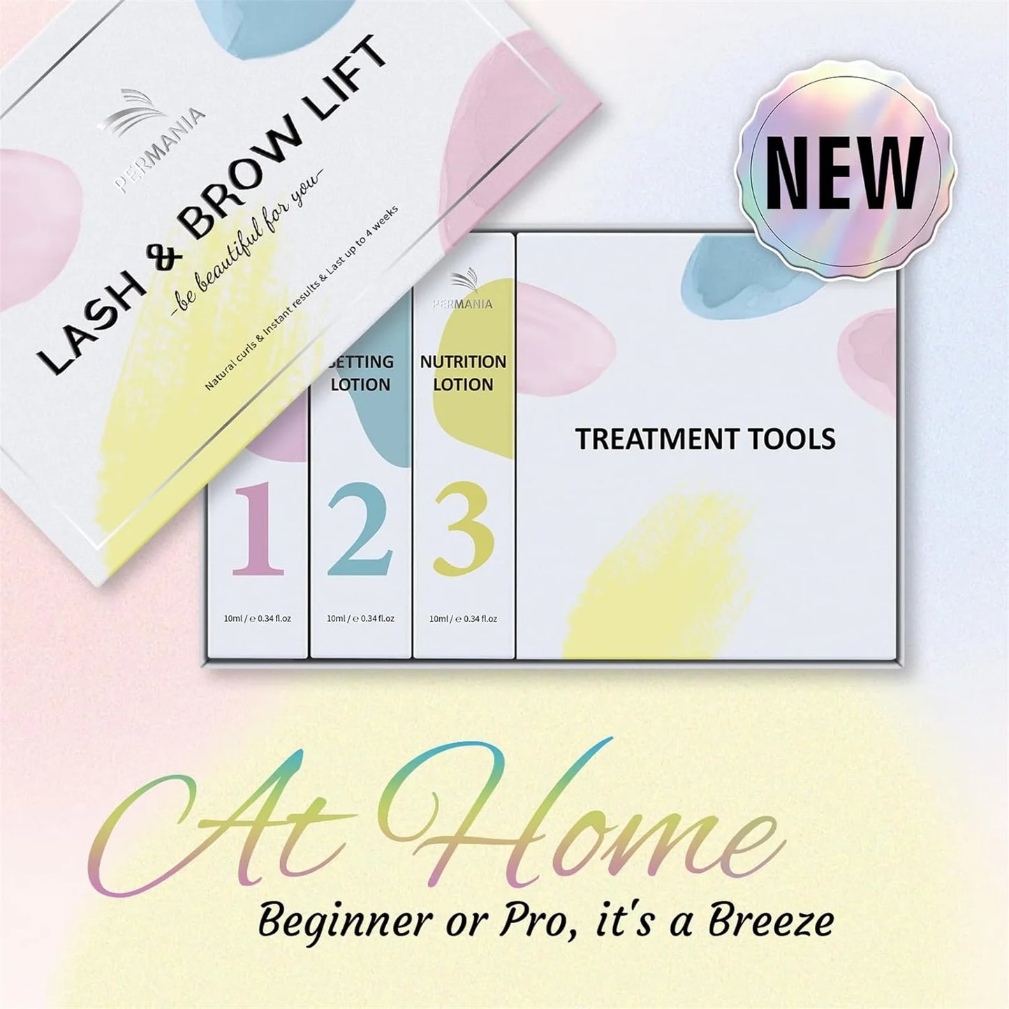 PERMANIA New Lash Lift Kit Brow Lamination Kit Lash Curler Eyelash Perm Kit Softening Colorful Lash Lift Ribbon Makeup Tool