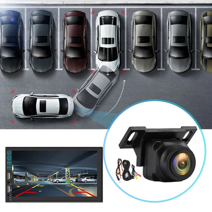 1080P AHD Vehicle Rear View Reverse Camera CVBS Night Vision Parking Reverse Camera HD Color Image Parking Assistance Camera