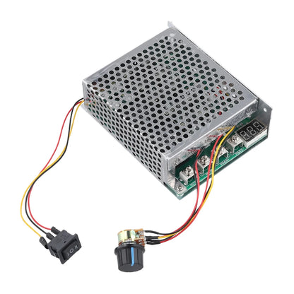 PWM DC Motor Speed Controller DC 10-55V Regulating Current DC Speed Controller 12V 24V 48V Forward/Reverse Electronic Components