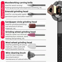 Micro Angle Grinder 90 Degree Electric Elbow Grinding Machine for Ceramic Tile Cleaning Engraving Motor Grinder