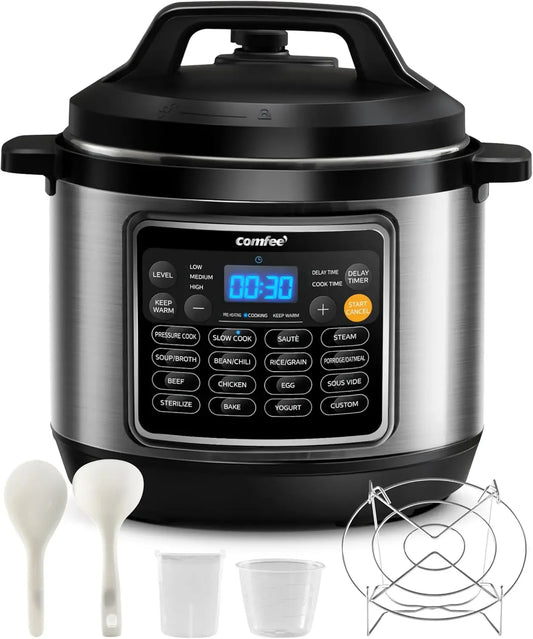 16 in 1 Electric Pressure Cooker Instant Multi  Olla de Presion Non-Stick Pot Yogurt Maker Rice Cooker Slow