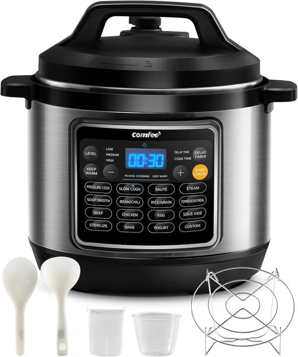16 in 1 Electric Pressure Cooker Instant Multi  Olla de Presion Non-Stick Pot Yogurt Maker Rice Cooker Slow