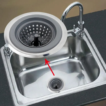 Kitchen Silicone Sink Filter Sewer Anti-Clogging Food Waste Strainer Hair Catcher Water Stop Stopper for Bathroom Accessories