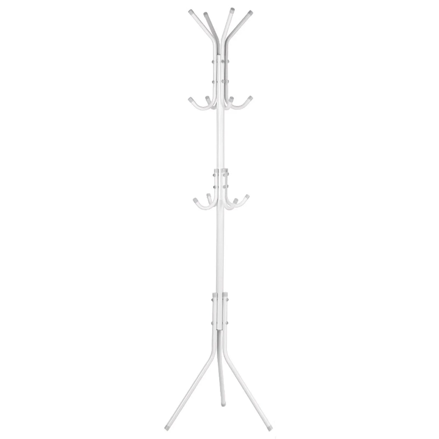 Multi Hook Metal Coat Hat Rack Tree Stand Clothes Bag Hanger Organizer for Home Bedroom Coat Clothes Stand Coat Hat Tree Stand