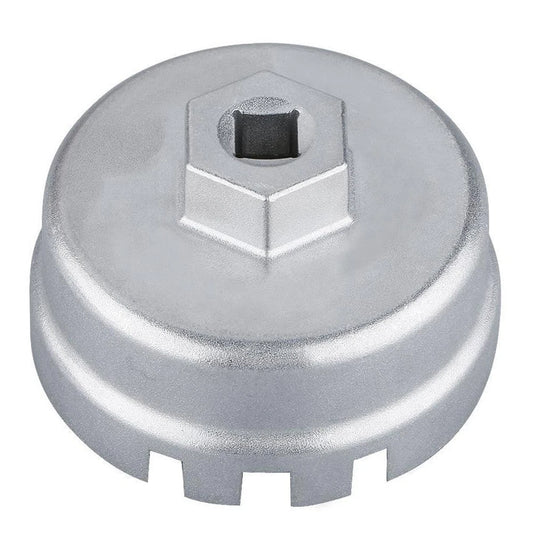 Universal 14 Flutes Oil Filter Wrench Cap Housing Tool Remover for