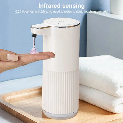 New Automatic Soap Dispenser Touchless Infrared Sensor Hand Washing Machine 4Level Adjustable Foam Soap Dispenser for Bathroom