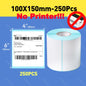 4x6 Shipping Label Printer WiFi Bluetooth USB Thermal Sticker Maker Desktop Barcode Printer for High Speed Express Airway Bill