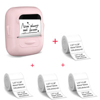 Marklife P50 Label Maker Mini Portable Thermal Printer Self-adhesive Label Printer Similar as E210 M110 Print Label Sticker