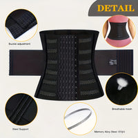 Waist Trainer for Women Underbust Waist Cincher Corset Tummy Control Sport Girdle Hourglass Body Shaper