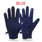 Winter Warm Motorcycle Gloves With Wrist Support Touch Screen Cycling Gloves Outdoor Sport Anti-slip Windproof Full Finger Glove