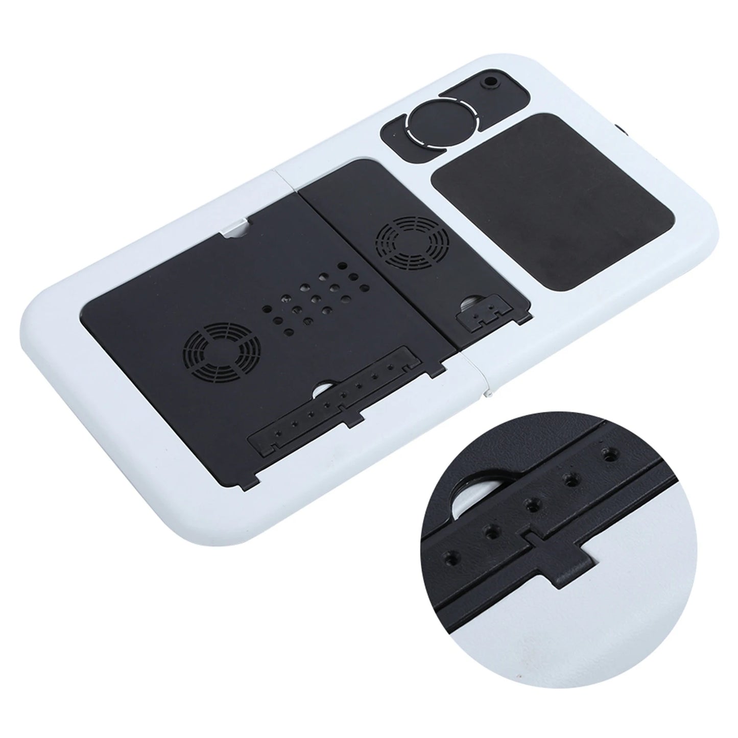 Laptop Notebook PC Folding Portable Car Bed Sofa Desk Stand Table Tray Cool Fan Lightweight Laptop Desk Notebook Portable Desk