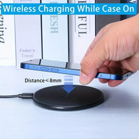 120W Fast Wireless Charger iPhone for 15 14 13 12 Max XR X Induction Wireless Charging Pad For Samsung S22 S21 S20 S10 9 Note