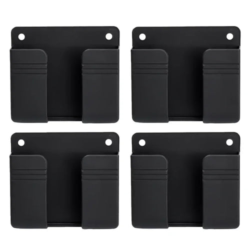 4-1Pcs Multifunction Wall Mounted Organizer Storage Box Punch Free for Remote Control Mobile Phone Plugs Cable Charging Holder
