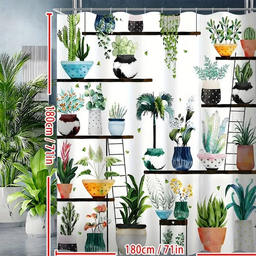 Bohemian Flower Bathroom Curtain Colorful Boho Floral Print Beautiful Bright Polyester Fabric Cloth Shower Curtain for Bathroom