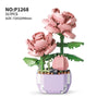 LOZ Flower Bouquet Building Blocks Kit DIY Flowers Block Toys Set Valentine's Day Rose Bricks Set Gift for Girls Friends adults