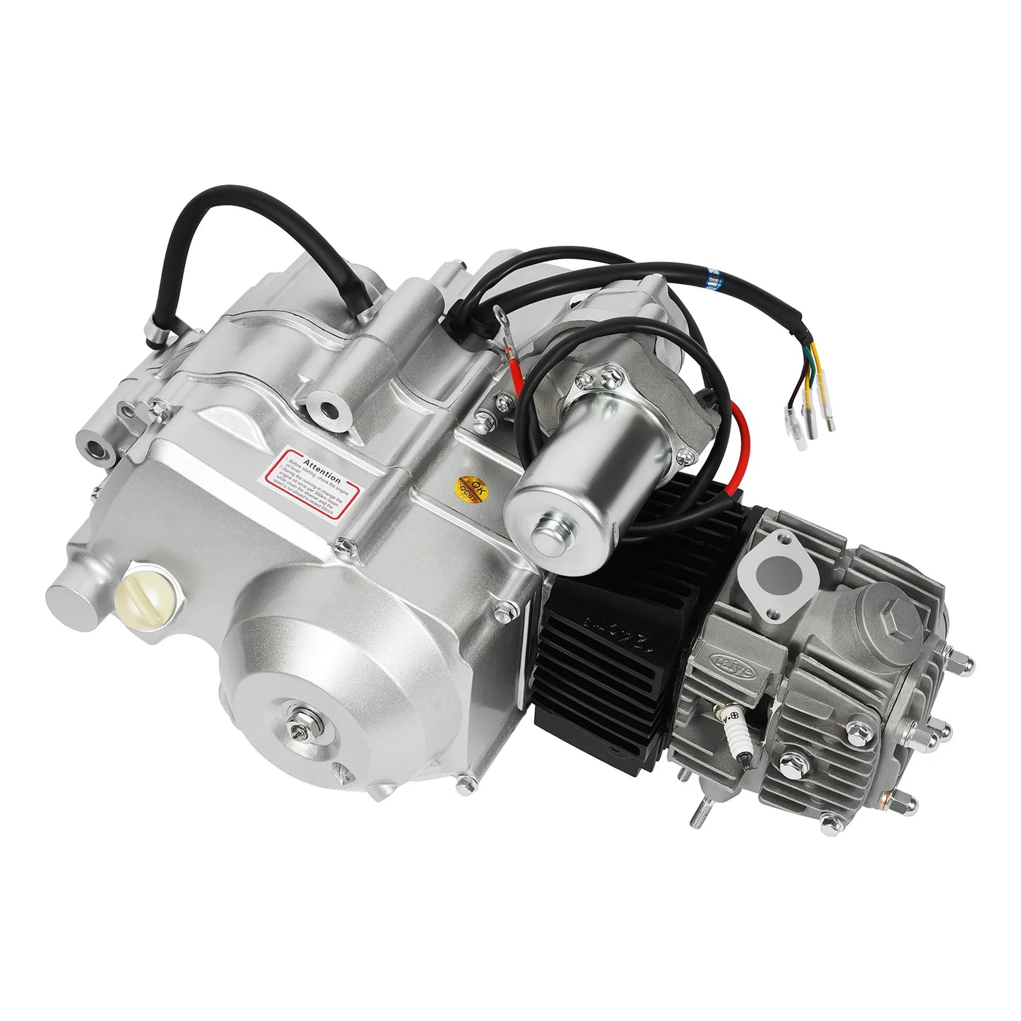 125cc 4 Stroke Semi-Auto ATV Engine Motor 3 Speed Single Cylinder Air-Cooling With Reverse Fit For Pit Atv Quad Bike Go Kart