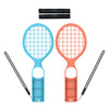2PCS Tennis Racket For Nintendo Switch 2 / OLED Joy-Con Controller Tennis Racquet Grip with Wrist Strap Game Accessories Kit