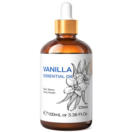 HIQILI 100ML True Lavender Essential Oils for Diffuser Humidifier Massage Aromatherapy Pure Natural Aroma Oil for Candle Making