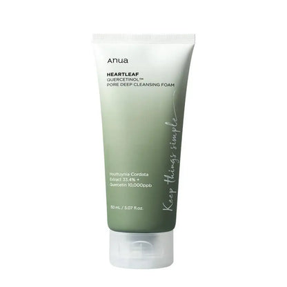 Heartleaf Quercetinol Pore Deep Cleansing Foam Cleanser Skin Care For Women