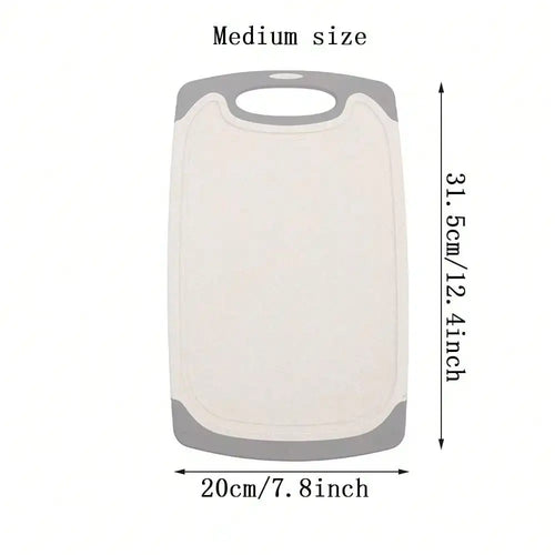 1/3PCS kitchen household imitation marble can hang non-slip classification vegetables meat fruit multi-functional cutting board