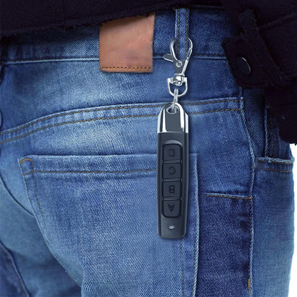 433mhz Wireless Remote Control 433.92Mhz Receiver Module RF Transmitter Electric Cloning Gate Garage Door with Keychain for Home