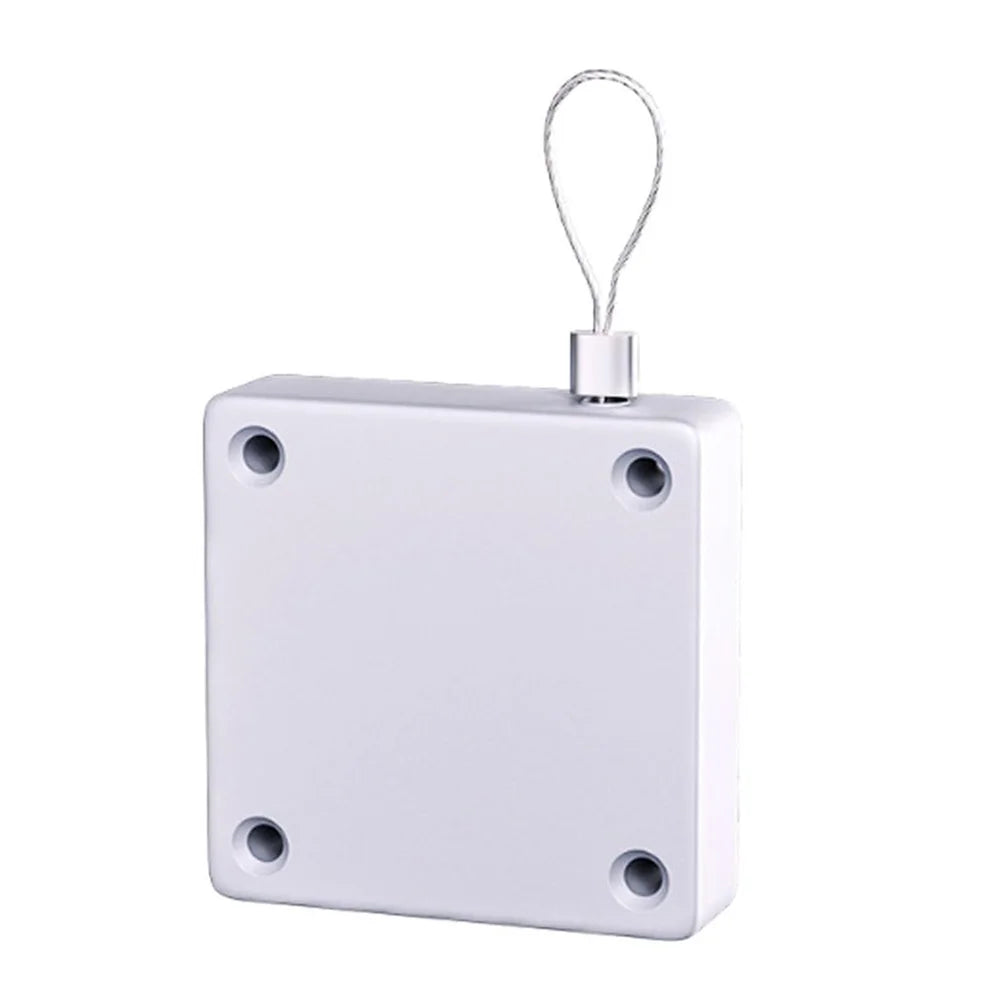 Shower Curtain Closer Sliding Screen Auto Door Closer Punch-Free Storm Sensor Door Closer Storm Door Closing Tool for Study Room