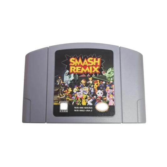 SMASH REMIX V1.5.2-N64 Game Card