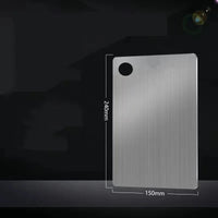 Thickened Stainless Steel Cutting Board Antibacterial Mildew-proof Kitchen Fruit vegetable Cutting Board Kneading Dough Board